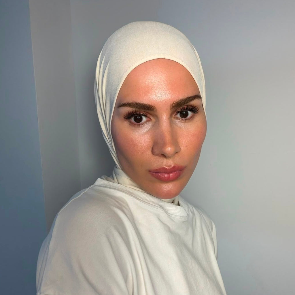 Slip on Hijab – Ivory