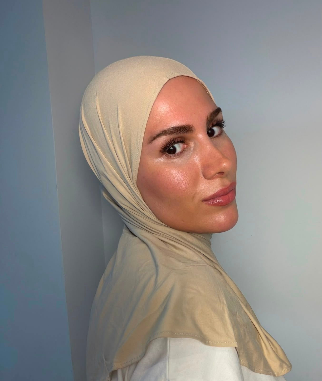 Slip on Hijab – Oat