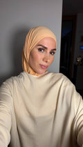 Slip on Hijab – Apricot