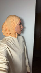 Slip on Hijab – Apricot