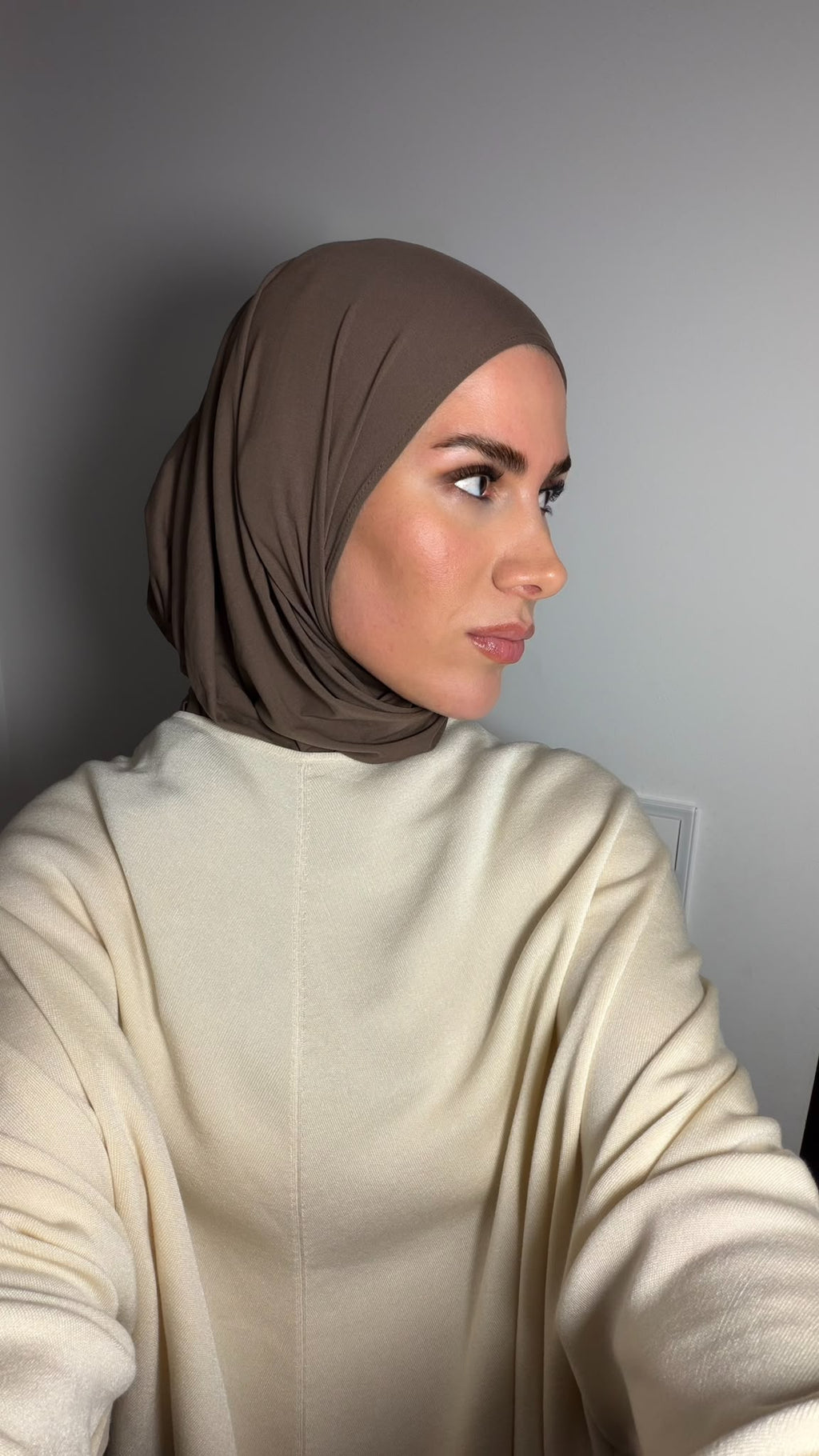 Slip on Hijab – Earth